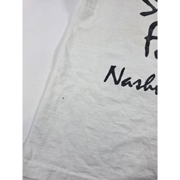 Vintage 1988 Italian Street Fair Nashville Graphic T-Shirt Single Stitch LG - Picture 5 of 6